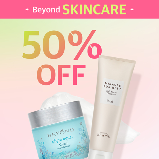Beyond Skincare 50%